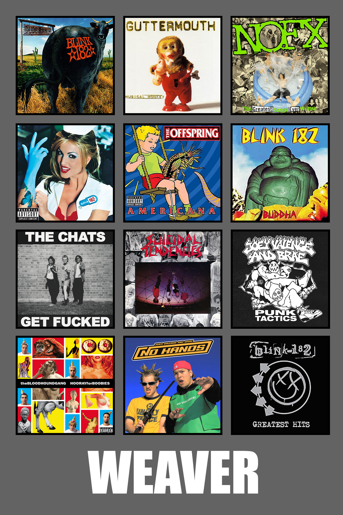 CUSTOM 12 Grid Poster (36x24") *Read Description*