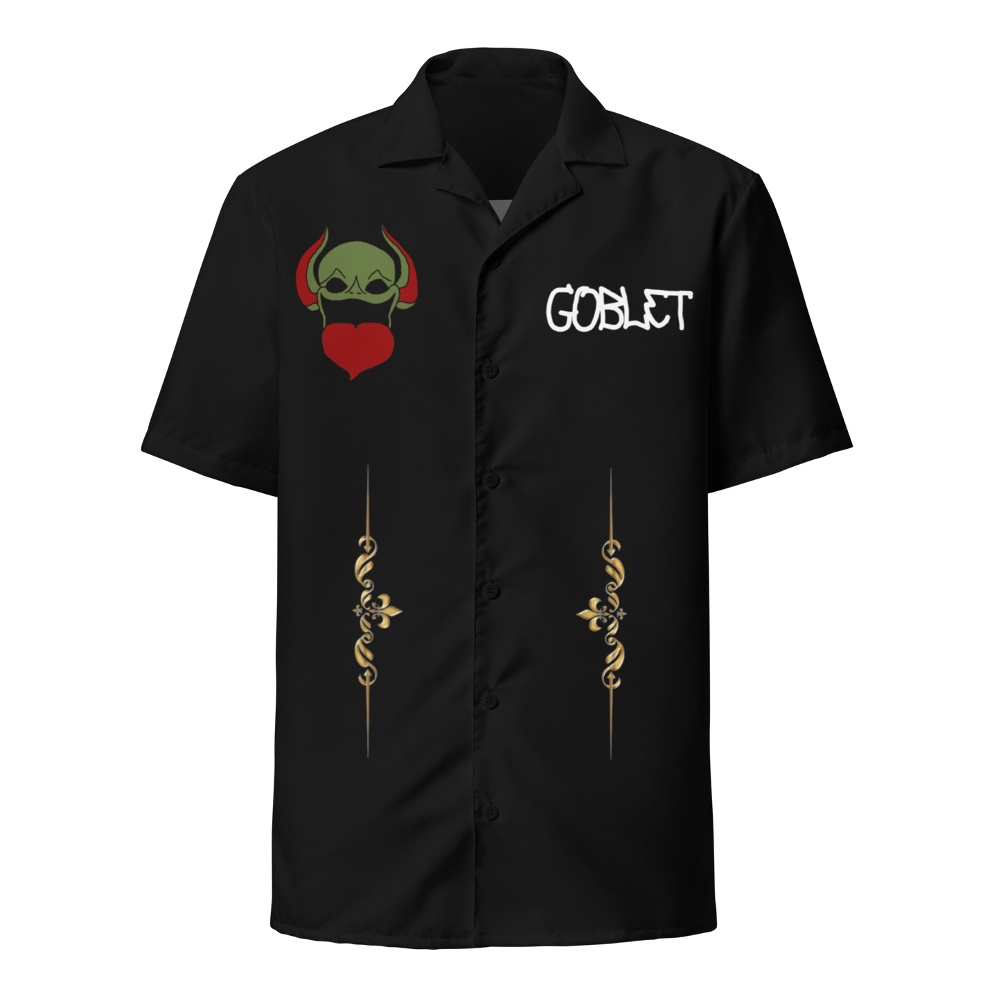 a new thing: Goblet button up