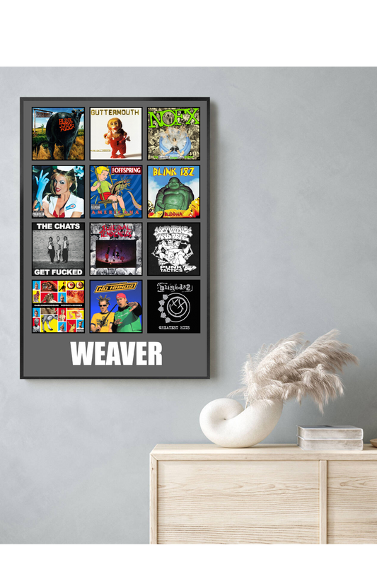 CUSTOM 12 Grid Poster (36x24") *Read Description*
